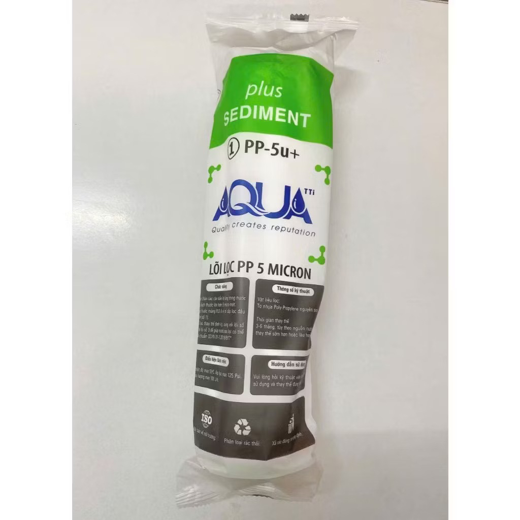 GIẢM 70% Bộ Lõi Lọc Nước AQUA 123 - Combo Lõi Lọc Thô Số 123 Thay cho Mọi Loại Máy RO Lọc Nước Uống Trực Tiếp