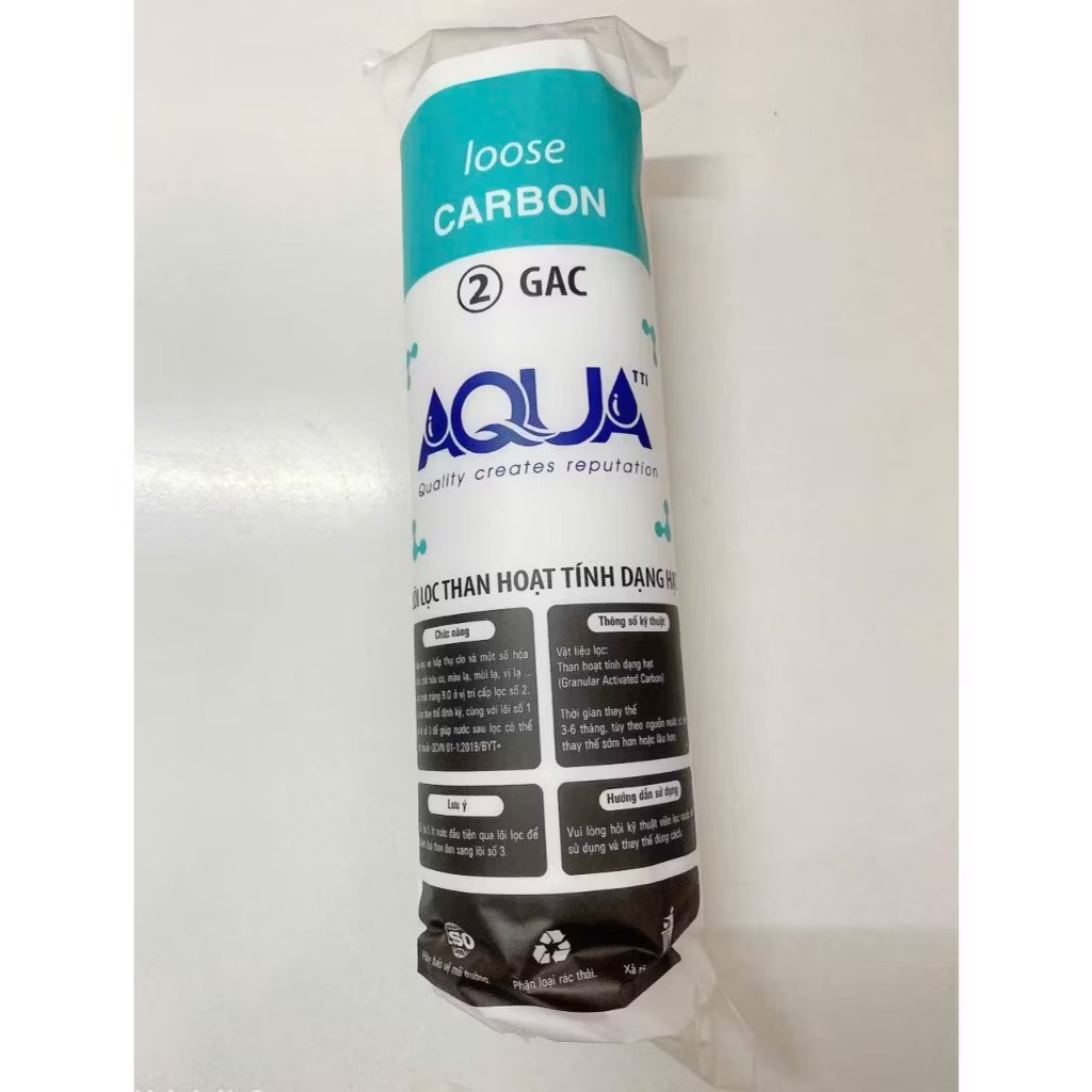 GIẢM 70% Bộ Lõi Lọc Nước AQUA 123 - Combo Lõi Lọc Thô Số 123 Thay cho Mọi Loại Máy RO Lọc Nước Uống Trực Tiếp