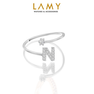 Nhẫn bạc nữ N Initial Ring Silver 8270 - Nhẫn bạc ta cao cấp