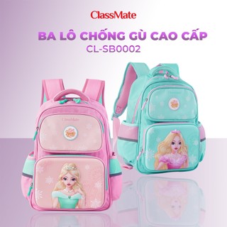 [NEW] Balo Đi Học Chống Gù Lưng Cho Bé Cao Cấp Hình Công Chúa, Chất Liệu Nhẹ, Thoáng Khí Chống Nước SB0002