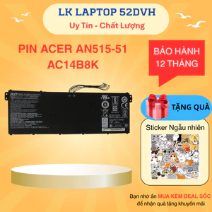Pin Laptop Acer Nitro 5 AN515-51 AN515-52 AN515-53 SF314-51, SF314-52, SF314-52G AC14B3K, AC14B7K, AC14B8K