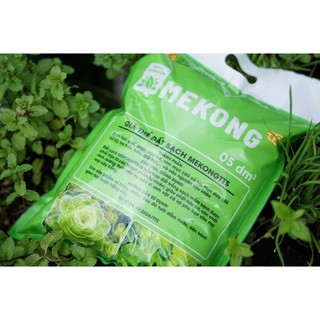 Đất Sạch MekongTTS Loại 5dm3 Giá Thể Trồng Cây Giàu Dinh Dưỡng