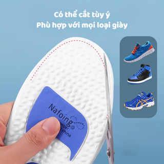 Lót Giày Tăng Chiều Cao 2.5cm | Đế Độn Giày Êm Chân Chống Sốc Khử Mùi Thoáng Khí Cắt Size Nam Nữ