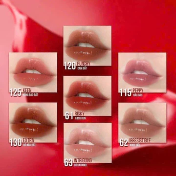 [HANG CHÍNH HANG] Son Bóng Maybelline Super Stay Vinyl Ink 16H Son Lì Bền Màu Nhẹ Môi 4.2ml - Mibebe