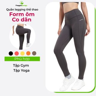 Quần Dài Tập Yoga Gym Nữ ICADO HT102 Legging Thể Thao Co Giãn 4 chiều Chống UV Form Ôm thegioidotap