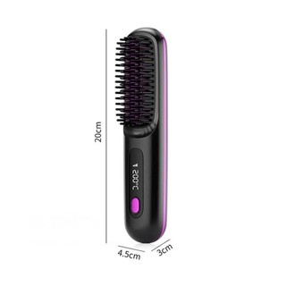 Lược Điện Chải Tóc Không Dây Ion Âm YATASMART Chăm Sóc Tóc Suôn Mượt Tạo Kiểu Dễ Dàng Mang Theo