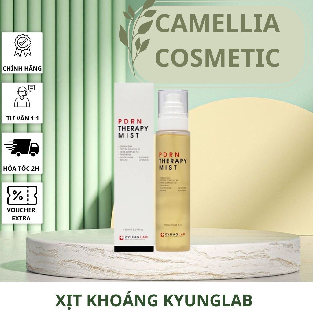 [ĐẠI LÝ CHÍNH HÃNG] Xịt khoáng Dưỡng ẩm KyungLab PDRN Phục hồi da, dưỡng da căng bóng, Ngăn ngừa lão hoá