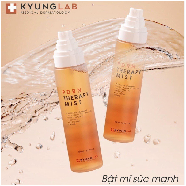 [ĐẠI LÝ CHÍNH HÃNG] Xịt khoáng Dưỡng ẩm KyungLab PDRN Phục hồi da, dưỡng da căng bóng, Ngăn ngừa lão hoá
