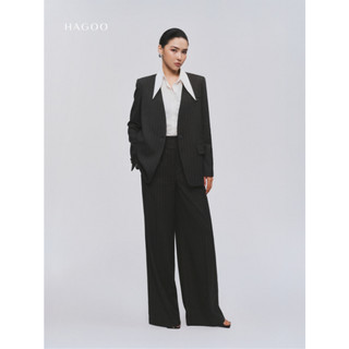 Set 3 chi tiết Áo Blazer, Gile và chân váy HAGOO phong cách công sở thanh lịch cao cấp [B9045-A9045]