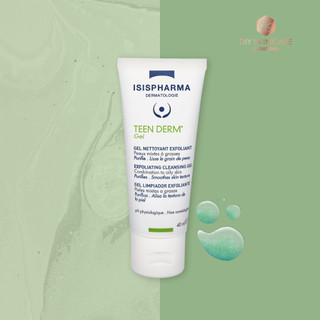 Sữa rửa mặt Dành cho da mụn trứng cá ISIS PHARMA TEEN DERM GEL 40ml, 150ml