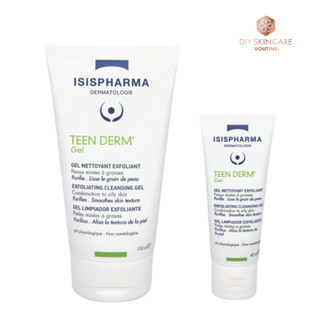 Sữa rửa mặt Dành cho da mụn trứng cá ISIS PHARMA TEEN DERM GEL 40ml, 150ml