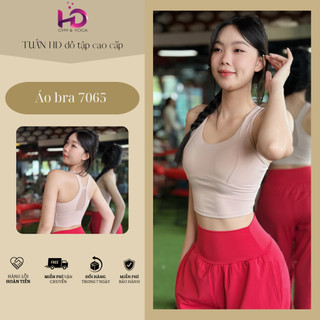 [AB7065] Áo Bra Có Đệm Mút Nâng Đỡ Vòng 1, Chất Thun Co Giãn, Tập Gym Yoga Thoải Mái