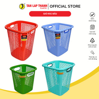 Giỏ đựng đồ/sọt rác bầu nhựa nguyên sinh Tân Lập Thành Sản phẩm chất lượng, nhà nhà thịnh vượng