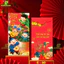 Bao Lì Xì Cái Tết Gia Đình Đoàn Viên Sum Vầy Như Ý Sum Túc Năm 2026 C150 Cán Bóng Đẹp BỐ KHỦNG LONG