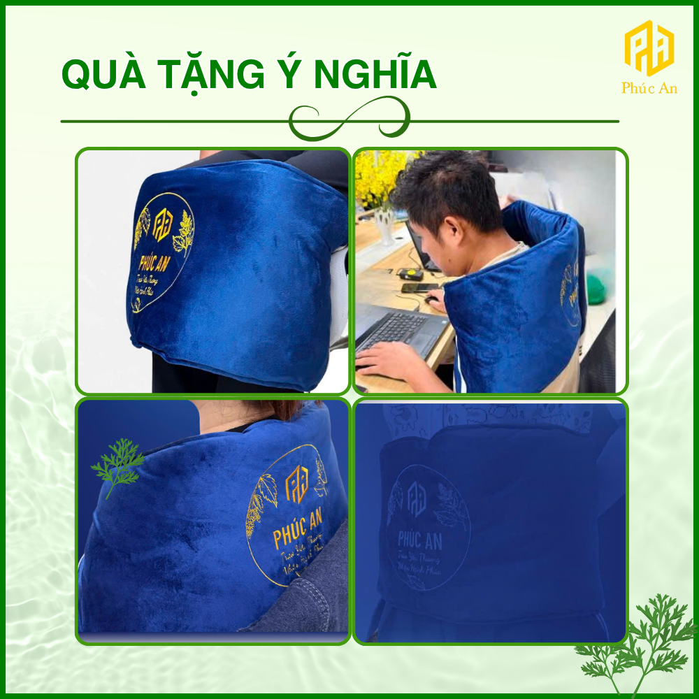Đai ngải cứu điện đa năng Phúc An, hỗ trợ giảm đau xương khớp, thư giãn vai gáy, giảm đau bụng kinh