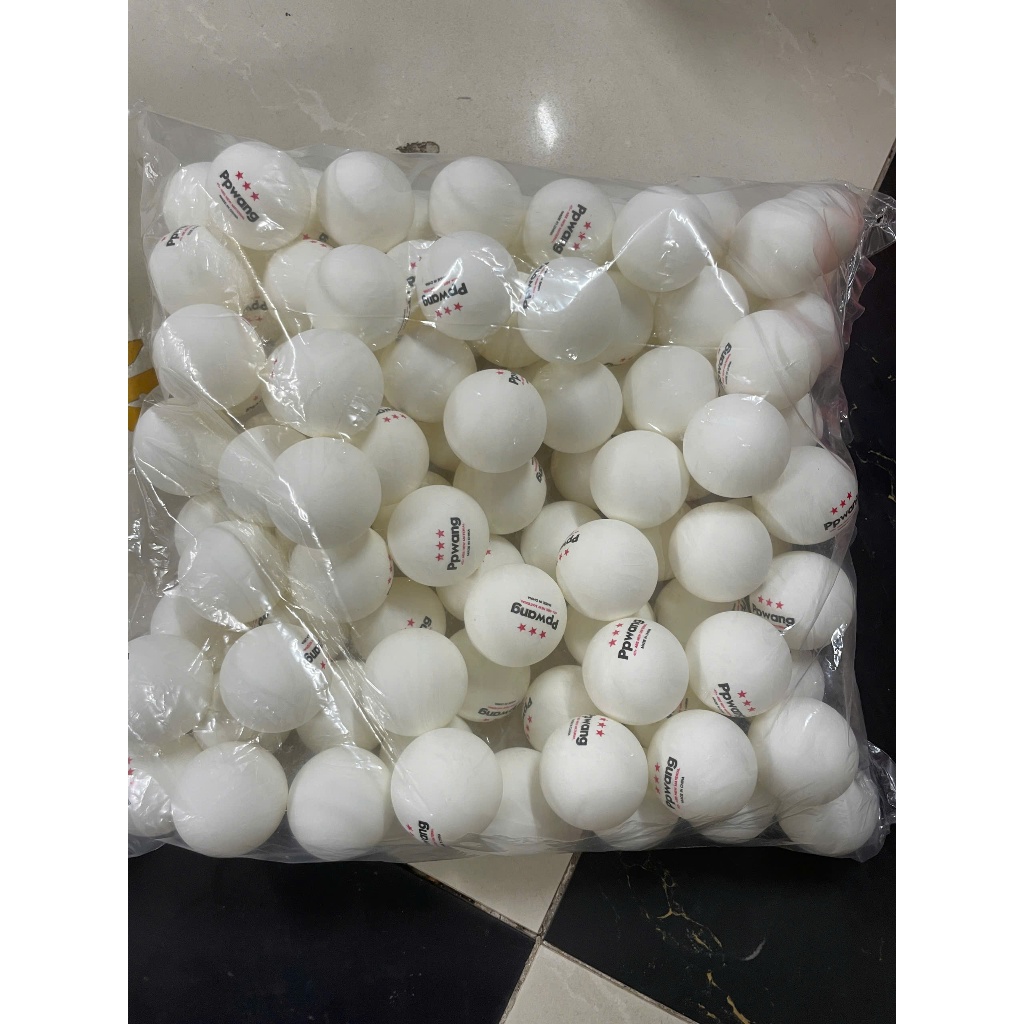 Quả bóng bàn tiêu chuẩn tập luyện pingpangwang 3 sao chất lượng cực tốt - Banh bóng bàn giá rẻ