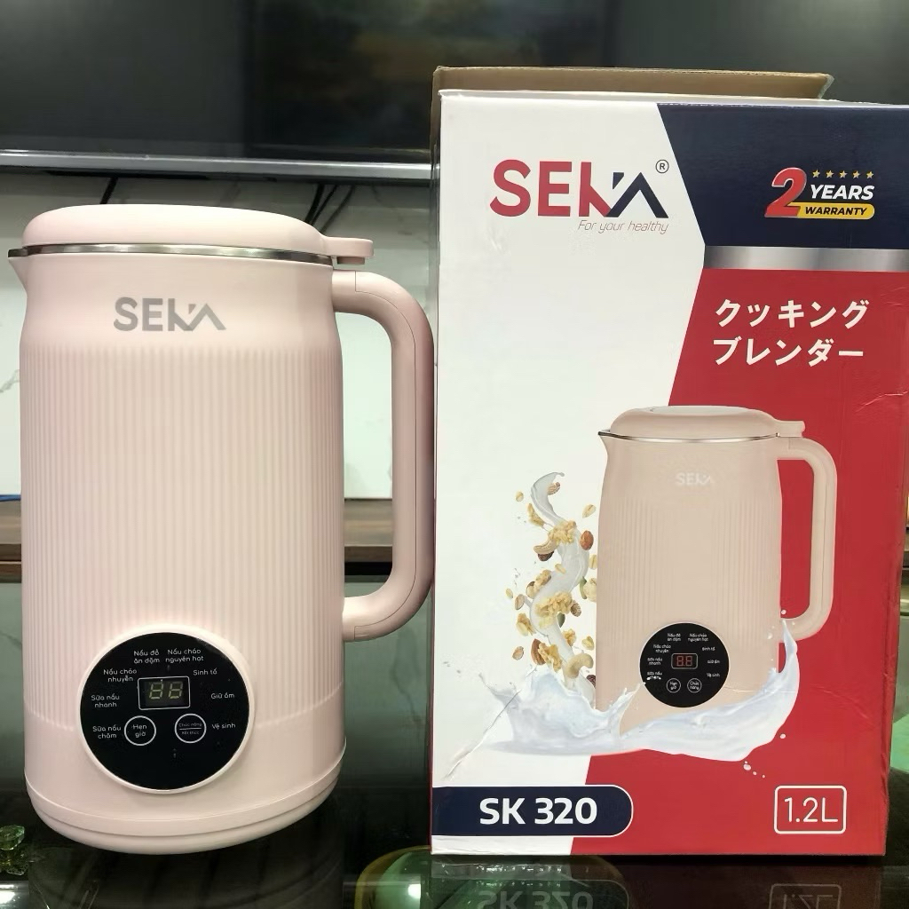 Máy Làm Sữa Hạt Mini Đa Năng 8in1 SEKA SK320 PRO 1,2L hàng chuẩn nhật ...