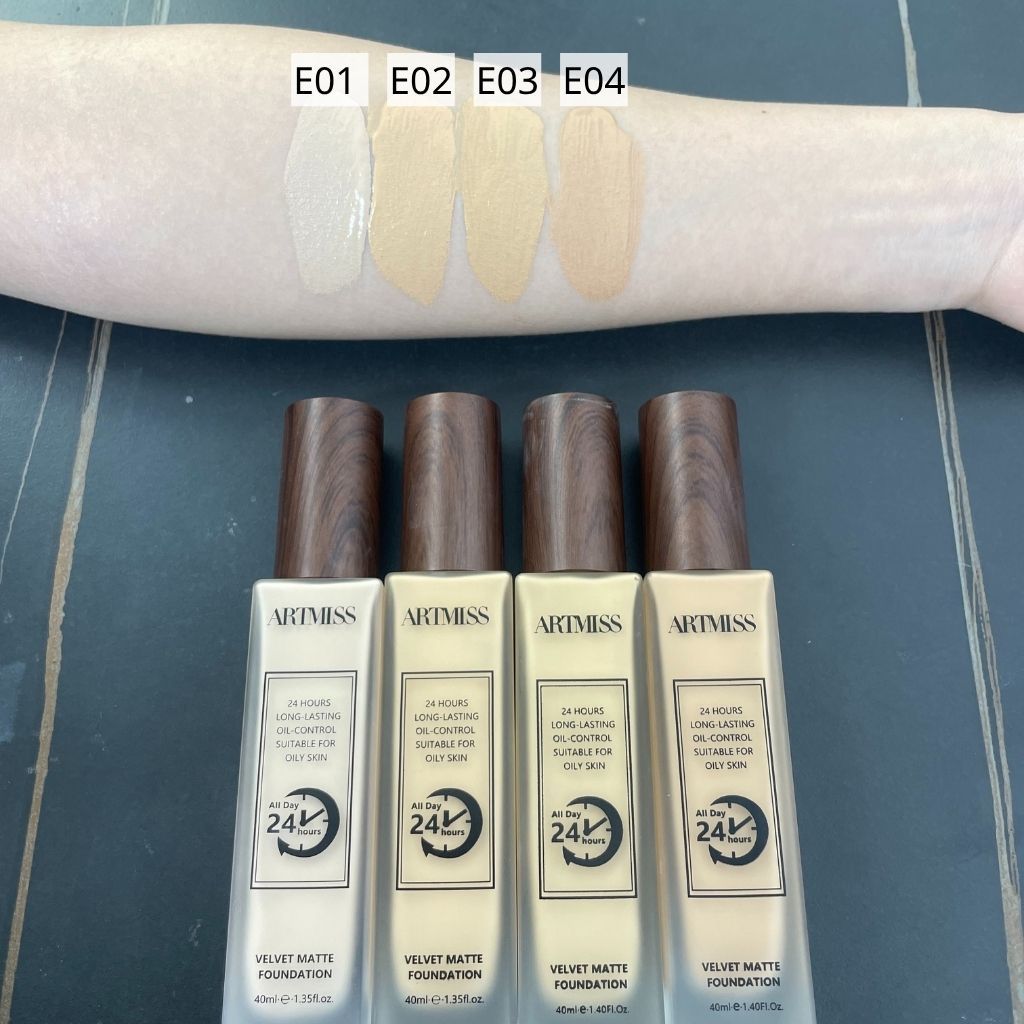 Kem nền kiềm dầu Artmiss  dạng lỏng kiểm soát dầu lâu trôi chống nước 24h - 40ML | BigBuy360 - bigbuy360.vn