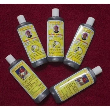 Combo 10 chai dầu xoa bóp gia truyền HỒNG PHONG.Dùng xoa bóp ngoài da hỗ trợ đau xương khớp, vết côn trùng cắn, bông gân