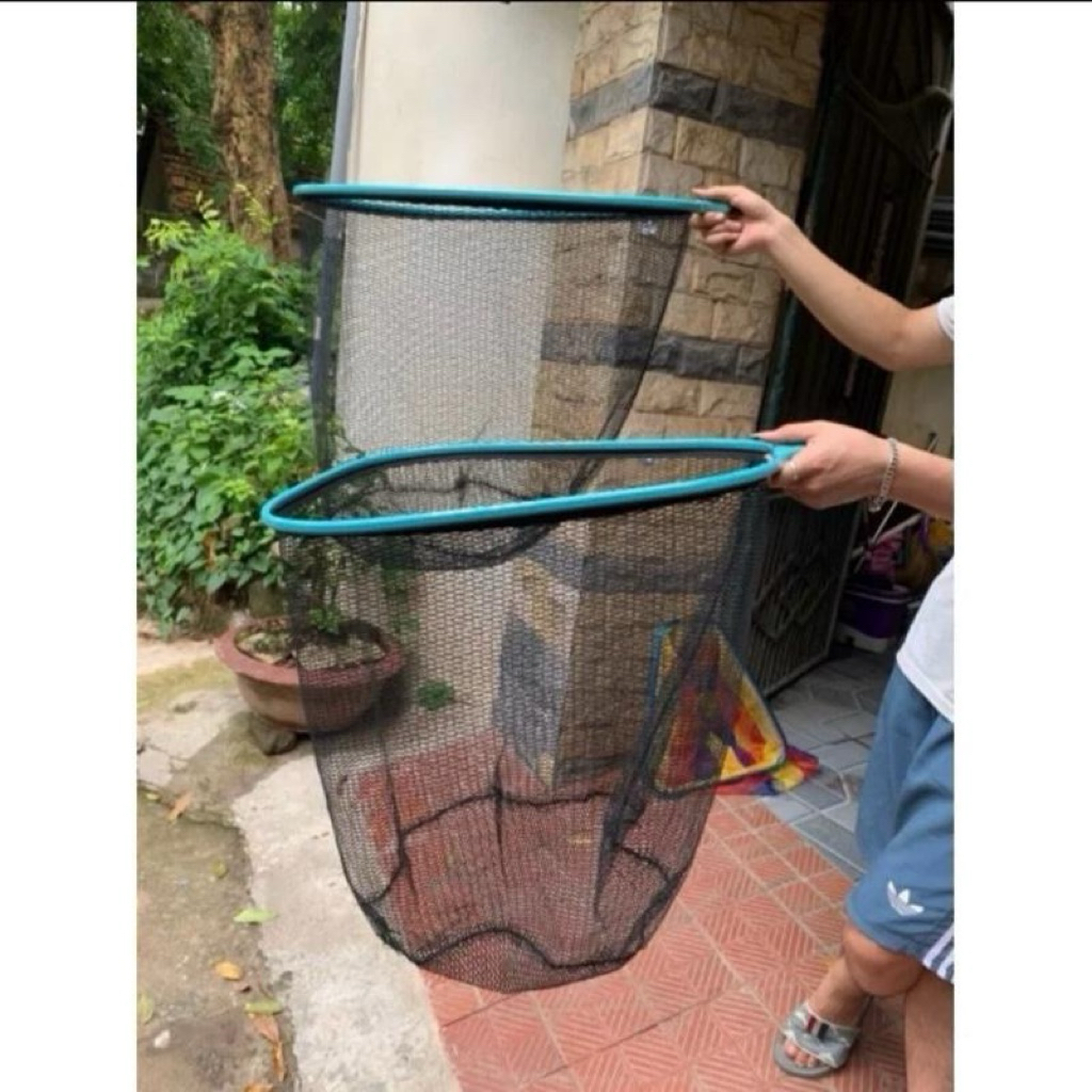 Vợt Săn Hàng Chất Liệu Carbon Siêu Nhẹ Cầm Chắc Chắn Chuyên Vợt Các Loại Cá To Đi Câu Cá Bắt Cá