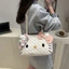 Túi đi học Hello Kitty dễ thương 33*20.5*9 cm