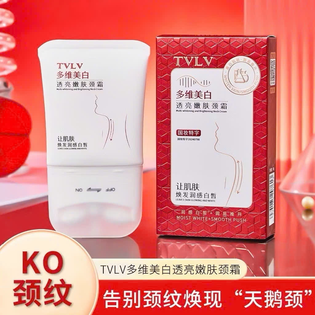 Kem Săn Chắc Vùng Cổ chống nhăn làm đẹp da cổ làm mờ vết nhăn cổ Dưỡng ẩm và làm trắng da cổ 110g