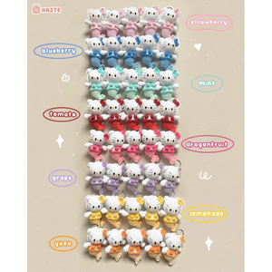 Móc Khoá Mèo Len Nhung Hello Kitty Nàng Tiên Đuôi Cá Mềm Mịn Dễ Thương Móc Điện Thoại Chìa Khoá Haste Quà Tặng Độc Đáo