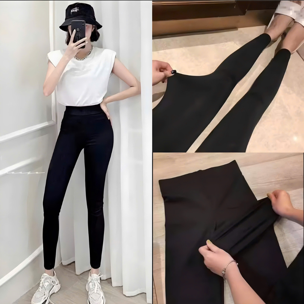 Quần Legging Giữ Nhiệt Lót Nỉ Giữ Ấm Mùa Đông Chơi Thể Thao Tập Gym