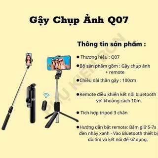 Gậy chụp ảnh 3 chân xoay nhiều góc độ,kệ điện thoại gấp gọn