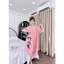 Đầm sơ mi phom dáng dài qua gối,lụa latin mềm nhẹ mát,hoạ tiết xinh