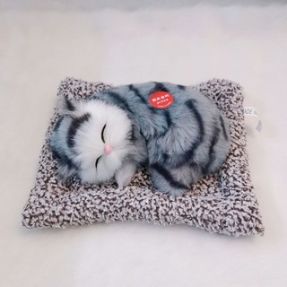 Gấu Bông Mèo Nằm Ngủ Trên Thảm Có Phát Tiếng Kêu Dễ Thương Làm Quà Tặng Cho Bé,Trẻ Em,Bạn Trai Gái Ngày Sinh Nhật