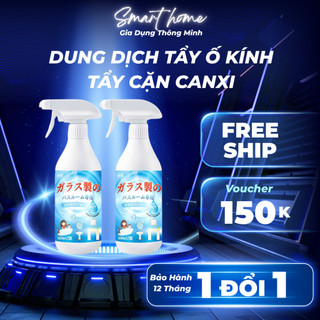 Tẩy Cặn Canxi Nhà Tắm Làm Sạch Vòi Sen Inox, Vách Kính, Bồn Sứ, Gạch Men An Toàn Hiệu Quả Cao Không Ăn Mòn 500ML
