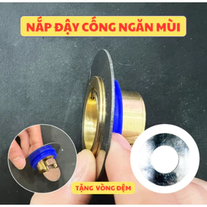 Lắp cống ngăn mùi thông minh. Nắp Chặn Cống Thoát Nước Sàn Nhà Tắm Chống Côn Trùng Chống Mùi Hôi Tiện Dụng