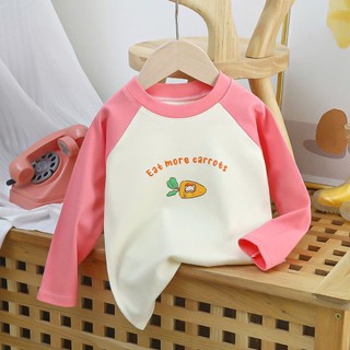 [Hàng mới về A01] Áo thun cho bé, áo cotton dài tay cho bé trai bé gái họa tiết ngộ ngĩnh, đáng yêu 6-27kg