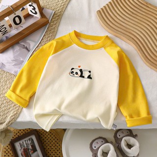 [Hàng mới về A01] Áo thun cho bé, áo cotton dài tay cho bé trai bé gái họa tiết ngộ ngĩnh, đáng yêu 6-27kg