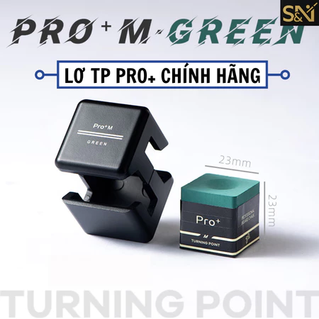 Lơ Bida TP Pro+ Chính Hãng – Kèm Hộp Kim Loại Cao Cấp – Siêu Bám, Ít Bụi, Độ Mịn Cao – Lên Phấn Đều