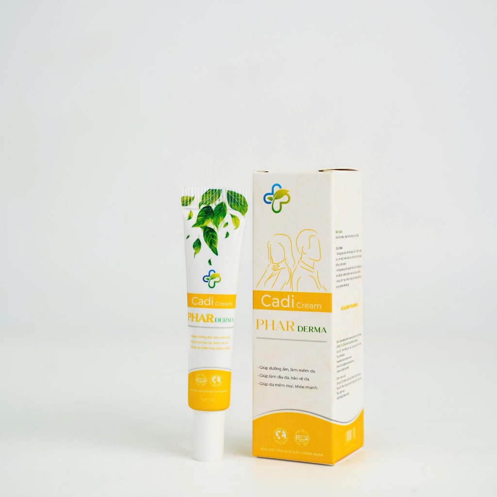 [CÓ CHE TÊN] Kem Bôi Phụ Khoa, Cadi Cream Phar Derma, hỗ trợ viêm do nấm Candida, viêm ngứa, khí hư