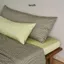 Vỏ gối dài lụa Tencel Sen Đá Home Bedding 40x120 50x140 trơn màu, kẻ sọc, áo gối đôi dùng được cho ruột gối MUJI