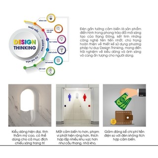 Đèn Led ốp tường Cảm Biến chuyển động Rạng Đông 15W, mã GT16.PIR 180/15W và GT16.PIR 220x100/15W