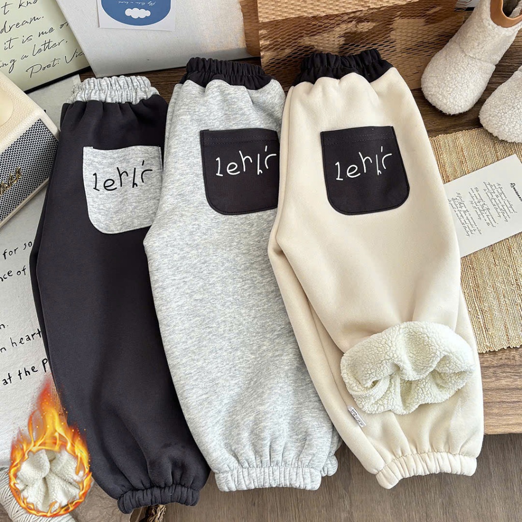 QUẦN NỈ BÔNG CHO BÉ TRAI BÉ GÁI MÙA ĐÔNG SIÊU ẤM CHO BÉ TỪ 8-30KG