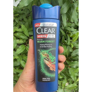 Combo 3 Chai Dầu gội đầu Clear Men sạch gàu chai 140g hương Phong Lữ & Gỗ Đàn Hương - Hàng khuyến mãi
