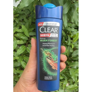 Combo 3 Chai Dầu gội đầu Clear Men sạch gàu chai 140g hương Phong Lữ & Gỗ Đàn Hương - Hàng khuyến mãi