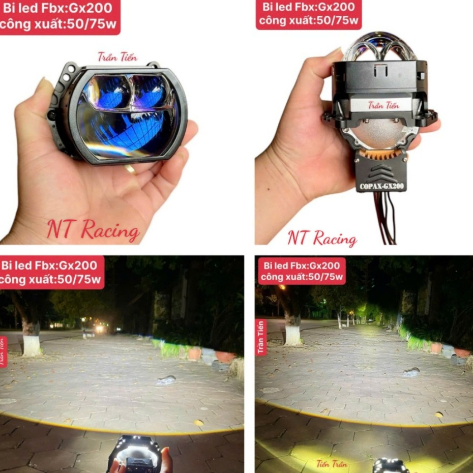 Bi LED 3.0inch Gx200 Công Xuất 75w chip 6+1+1 Bảo Hành 2 năm | Shopee ...