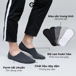 [LIVE] Combo 5 đôi tất lười nam chống tuột gót GOMTAT chất cotton thoáng mát cho mùa hè - MIA-180423-CB5