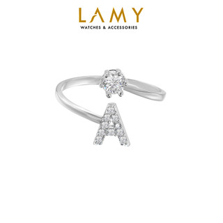 Nhẫn bạc nữ LAMY A Initial Ring Silver 8270 - Nhẫn bạc ta cao cấp