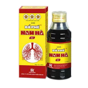 Bổ phế Nam Hà - Siro thảo dược hỗ trợ giảm ho, hoá đờm tăng cường sức khỏe đường hô hấp [Lọ 125ml]