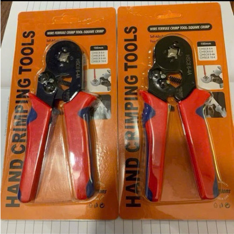 Kìm bấm cos Hsc8 6-4A / 10SA / 6-4B chính hãng Fasen bấm cốt pin rỗng vuông tròn 0.25-10mm2