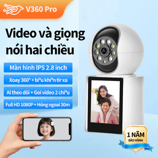 HIKVSON V1 Camera Wifi giám sát có màn hình – gọi video trực tiếp – Siêu nét 1080P Máy ảnh Sử dụng