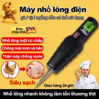 Máy nhổ lông vịt cầm tay YATASMART vặt lông măng tích điện chống nước cao cấp  BH 6TH