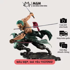 Figure One Piece Zoro Tam Thiên Thế Giới - Kiếm Sĩ Tam Đao - Luffy - Mô Hình Anime - Giao Hà Nội